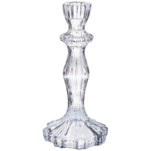 Lia Glass Candle Holder 20 cm