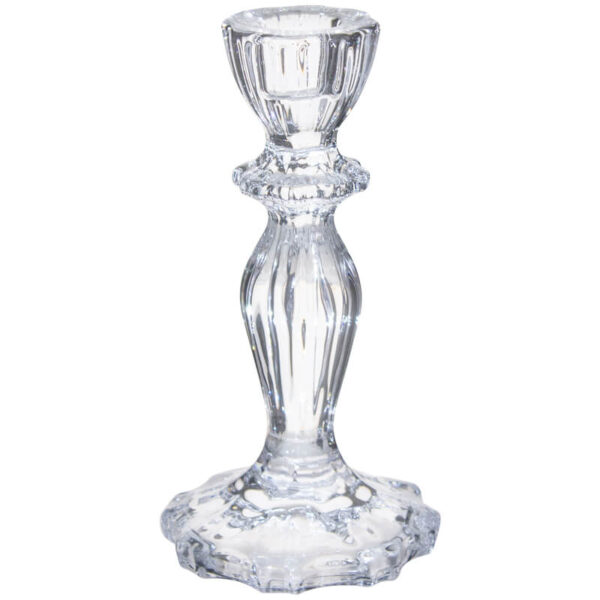 Lia Glass Candle Holder 15 cm