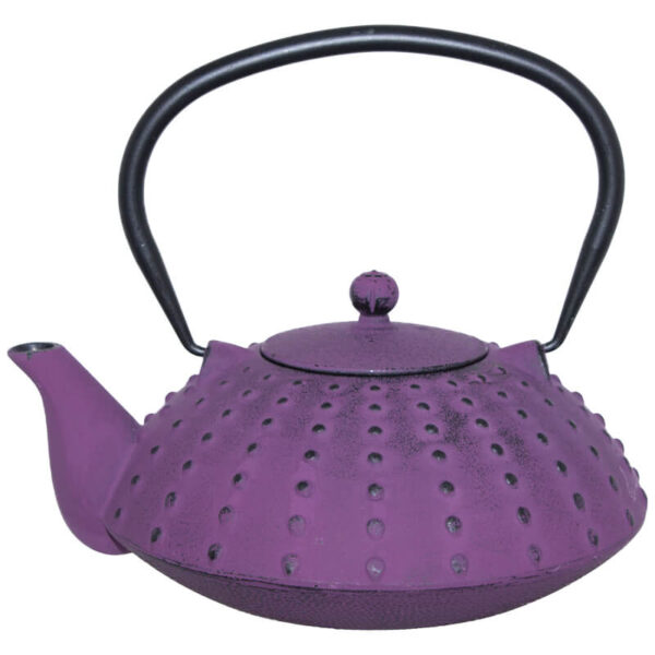 Speckled Cast Iron Purple Tea Pot 1.2 LT