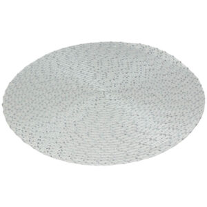 White Glizz Placemat 38 cm