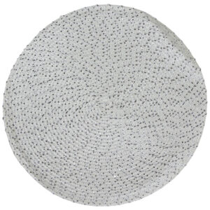 White Glizz Placemat 38 cm