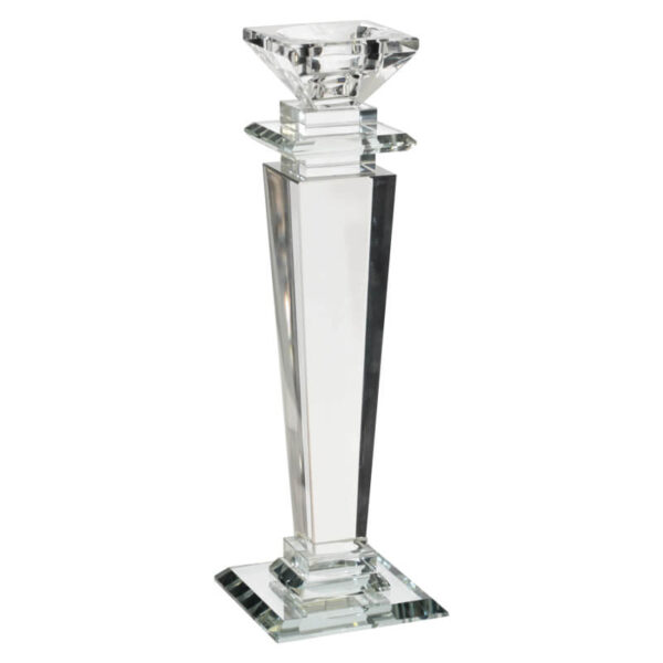 Arno Crystal Candle Holder 26 cm