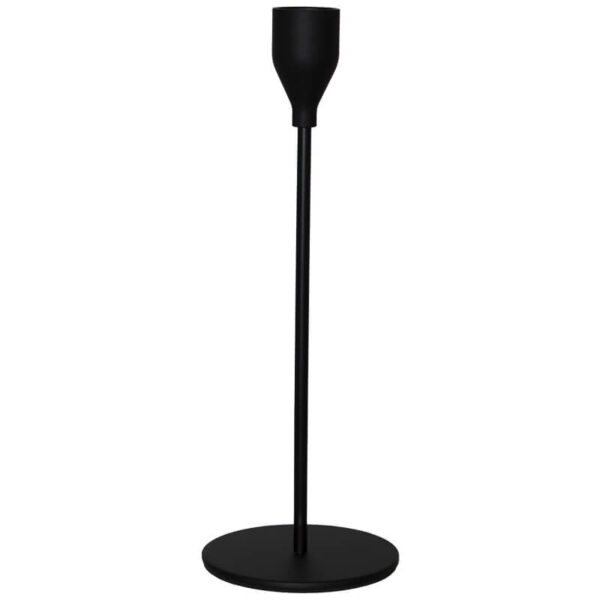 Sha Black Candle Holder 23 cm