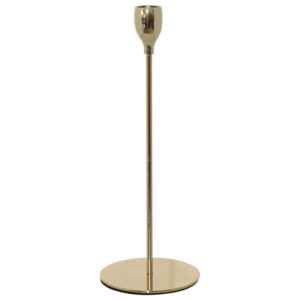 Sha Gold Candle Holder 28 cm