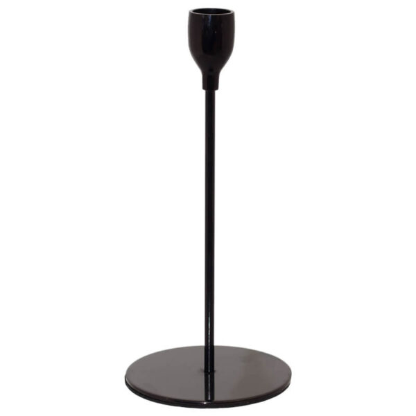 Sha Black Candle Holder 28 cm