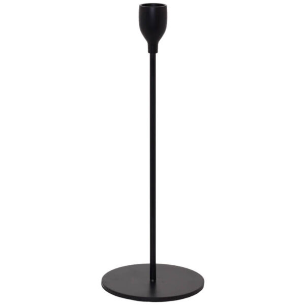 Sha Black Candle Holder 33 cm