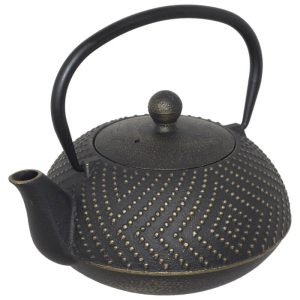 Kuai Black Cast iron Tea Pot 900 ml