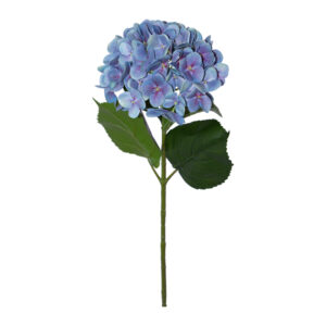 Blue Hydrangea Stalk 68 cm