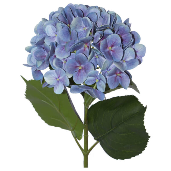 Blue Hydrangea Stalk 68 cm