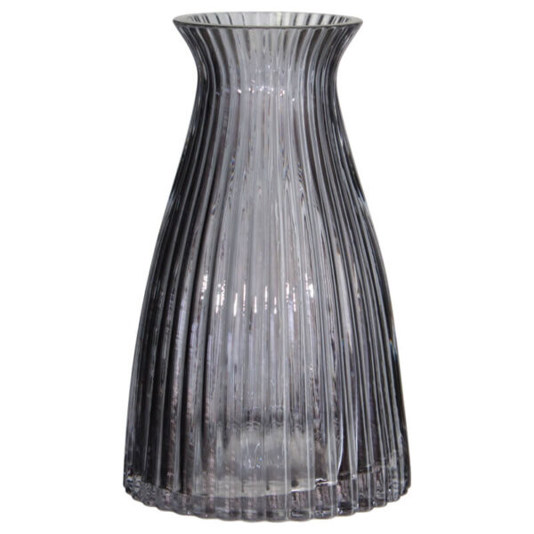 Smokey Grey Vase 20 cm