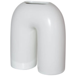 Umtata White Vase 16 cm