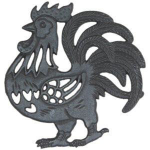 Rooster Trivet 20 x 21 cm