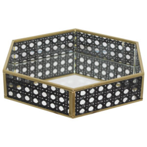 Hexagon Serving Tray 23 x 20 x 5 cm