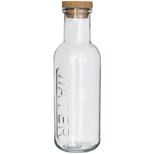 Glass Water Bottle 1 LT