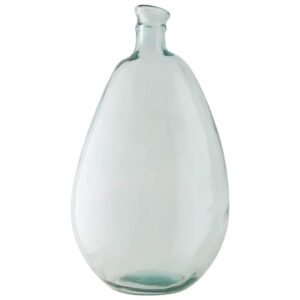 Natural Glass Vase 47 cm