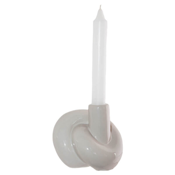 Off-White Candle Holder 11 x 10 cm