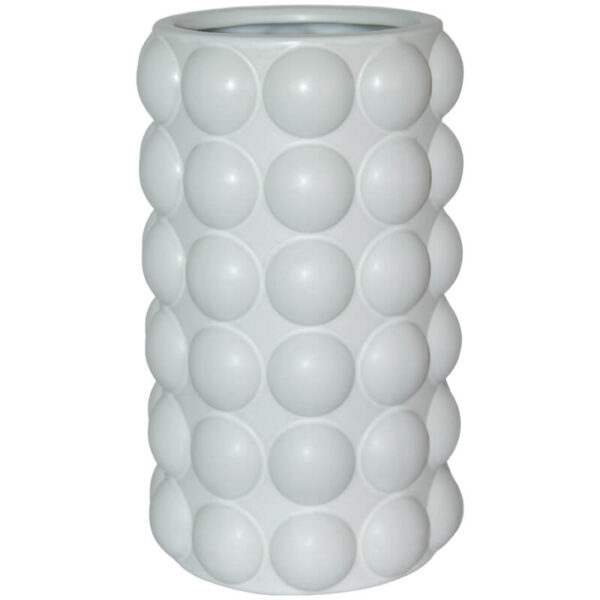 White Cocoon Pot 25 cm