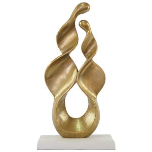 Bronze Gold 23 x 12 x 45 cm