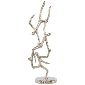 Unrefined Acrobatics Nickel 19 x 15 x 54 cm