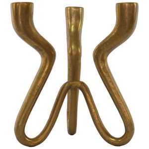 Rovira Gold Candle Holder 25 cm