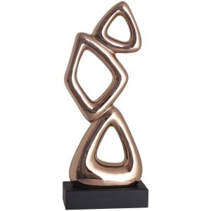 Brass Shapes Sculpture 38 cm