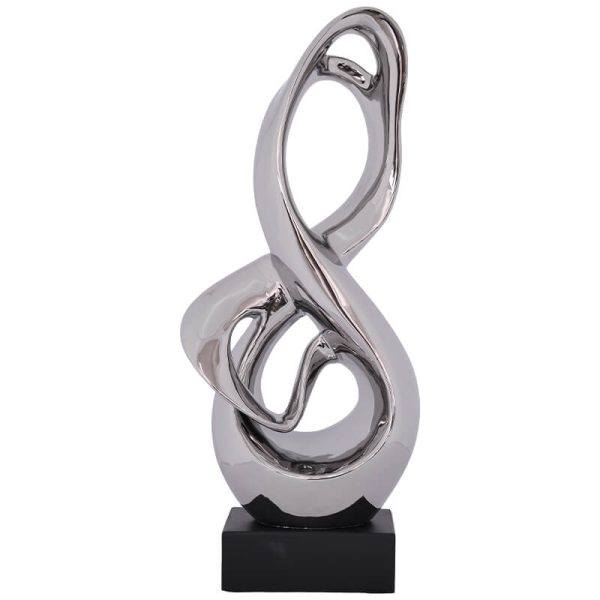 Gorgeous Silver Sculpture 50 cm