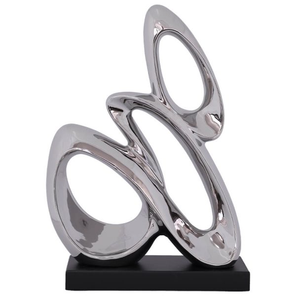 Silver Louwna Sculpture 38 cm