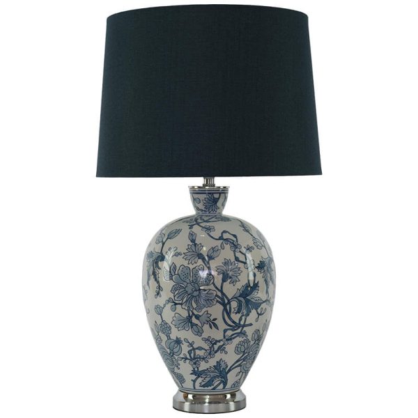 Hillock Vase Lamp with Shade 69 cm