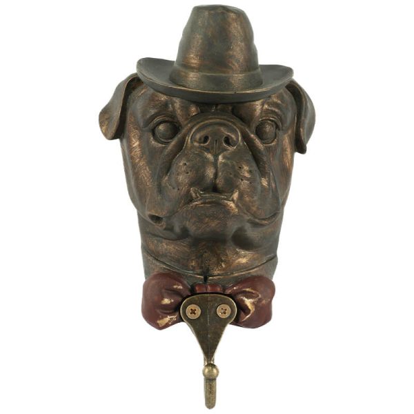 Bulldog Wall Hook 22 cm