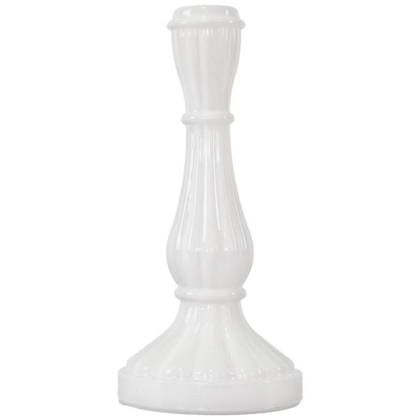 Monarch White Candle Holder 22 cm