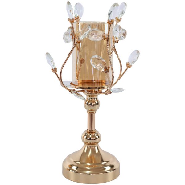 Tessa Crystal Candle Holder 34 cm