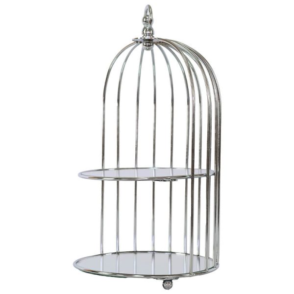 Silver Show Off Cage 34 x 18 cm