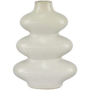 White Jupe Vase 23 cm