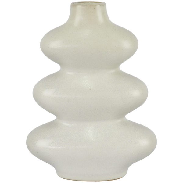 White Jupe Vase 23 cm