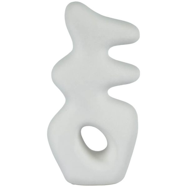 White Daley Sculpture 28 x 14 cm