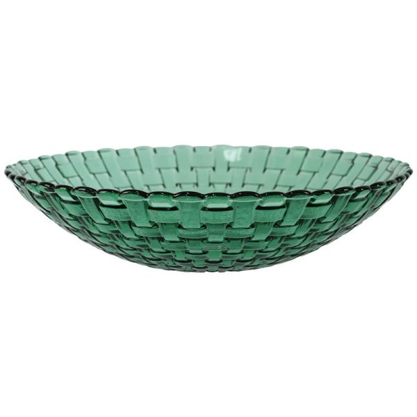 Interweave Green Bowl 8.3 x 32.1 cm