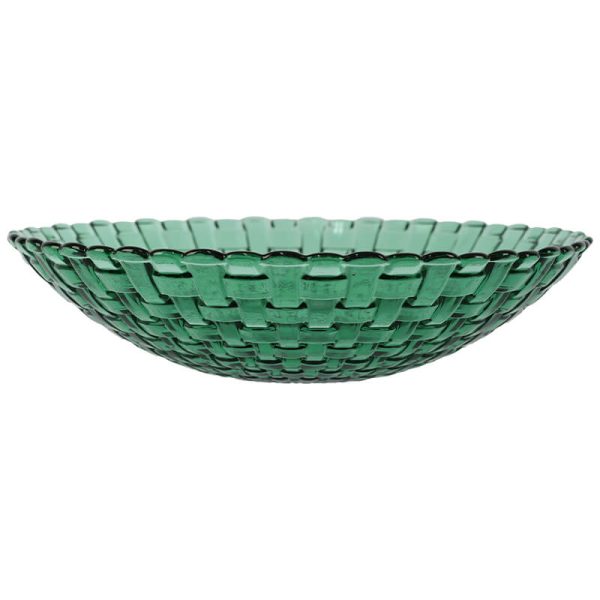 Interweave Green Bowl 8.3 x 32.1 cm