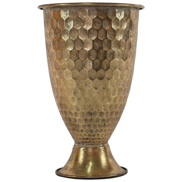 Honeycomb Footed Vase 29 cm