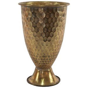 Honeycomb Footed Vase 29 cm