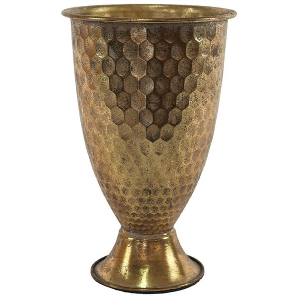 Honeycomb Footed Vase 29 cm