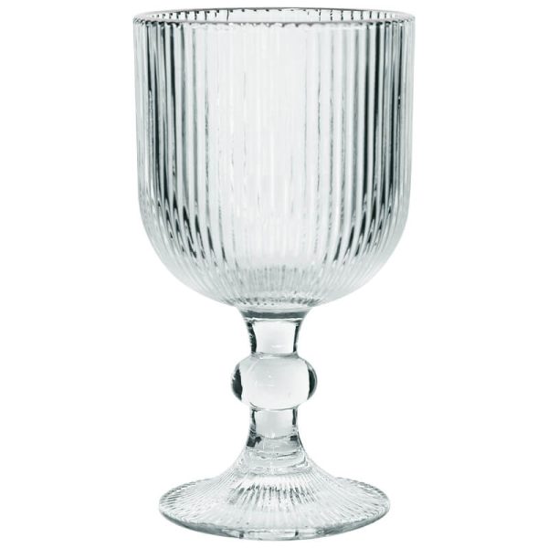 Riva Wine Glass with Silver Rim 350 ml