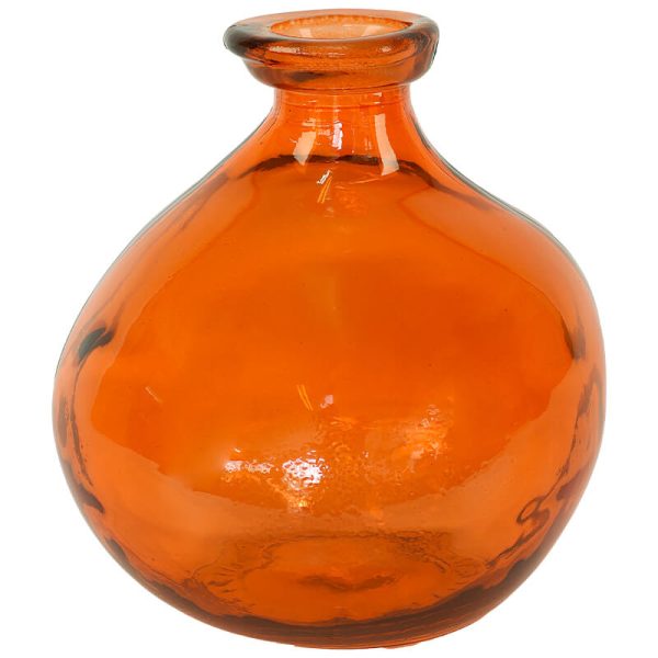 Orange Simplicity Vase 18 cm