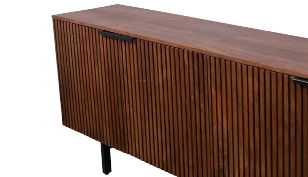 Vertical Crease Sideboard 240 cm x 40 cm x 78 cm