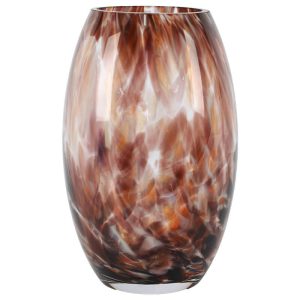 Brown Art Vase 24 cm