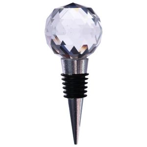 Crystal Bottle Stopper 9 x 4 cm