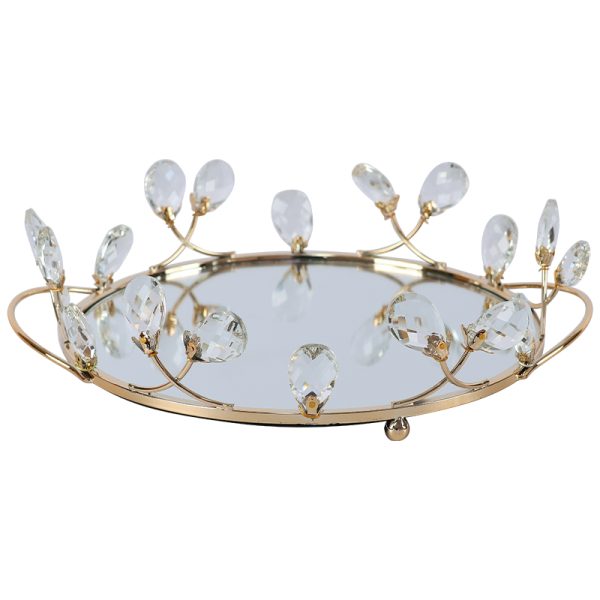 Gold Tulip Display Tray 31 cm