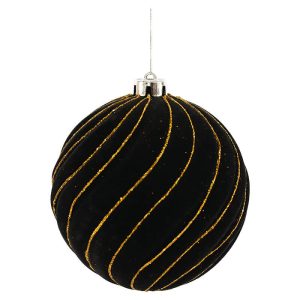 Black Christmas Novelty 15 cm