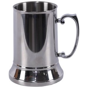 Stainless Steel Double Wall Beer Mug 550 ml