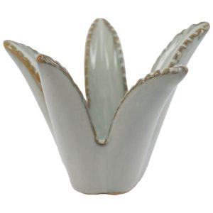 Oceanic Ceramic Candle Holder 14 x 12 x 10 cm