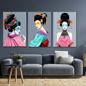 Geisha Girls Canvass Collection